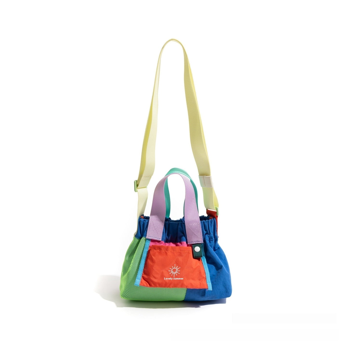 Bolsa de bola de masa a juego con colores, diseño de interés especial, plegable