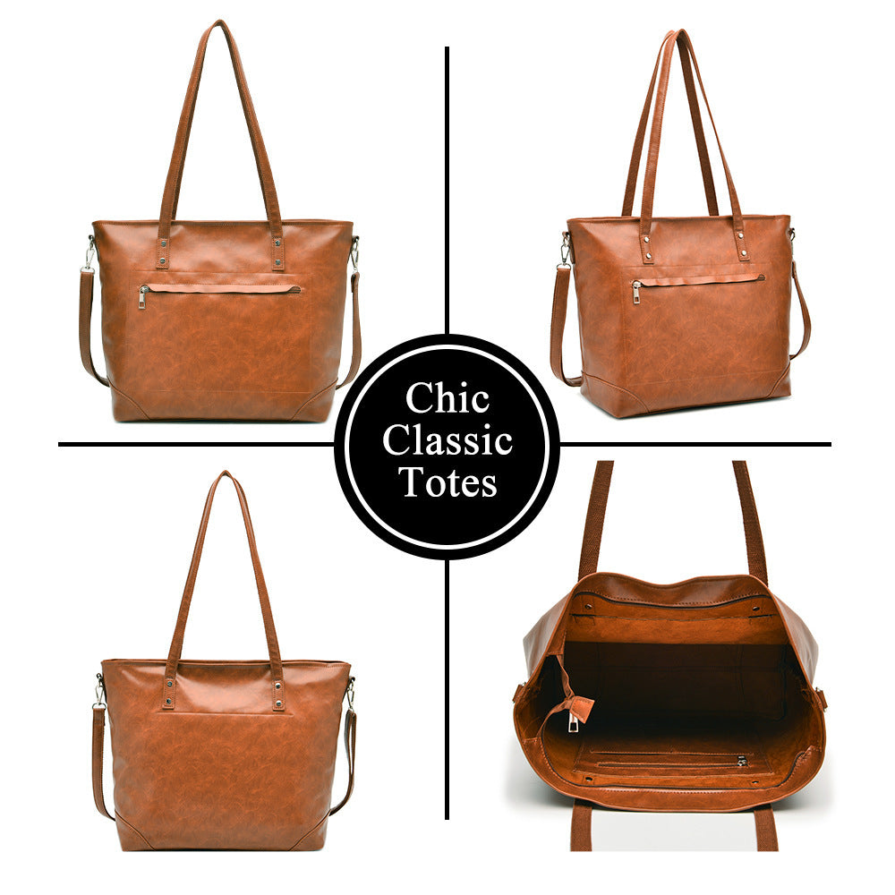VintageGloss Oil-Wax Tote