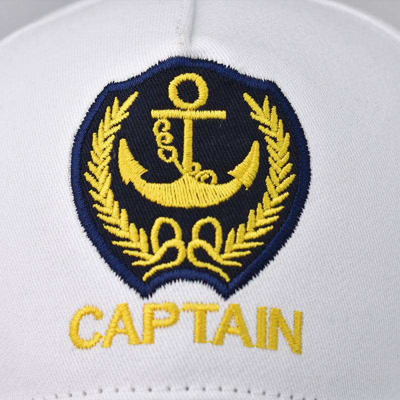 Vintage Captain Navy Etiquette Hat
