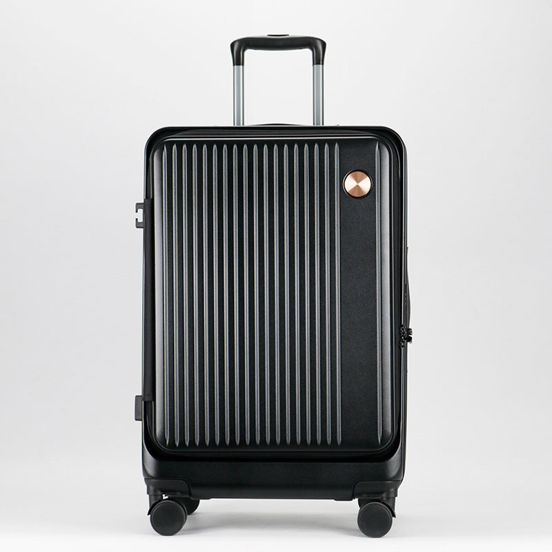 Drop-resistant Zipper Trolley Student Luggage