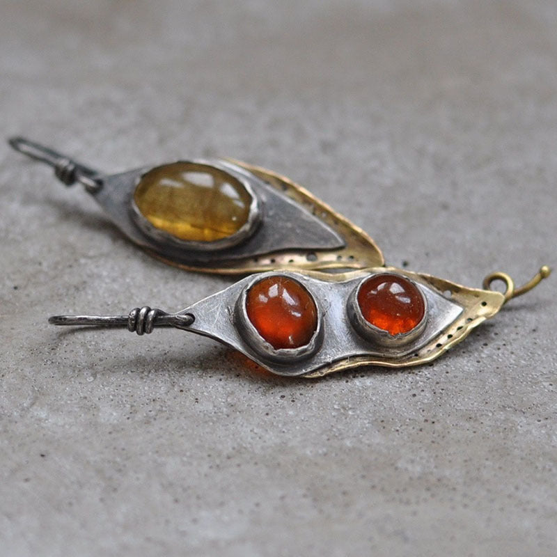 Women's Creative Geometric Asymmetric Handmade Earrings