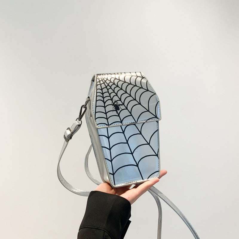 Spider Print Crossbody