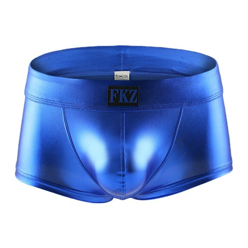 Men's Fashion Couple Underwear Bronzing Boxer