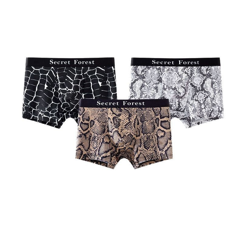 Men's Cool Thin Loose Fashion Personality Boxer Shorts