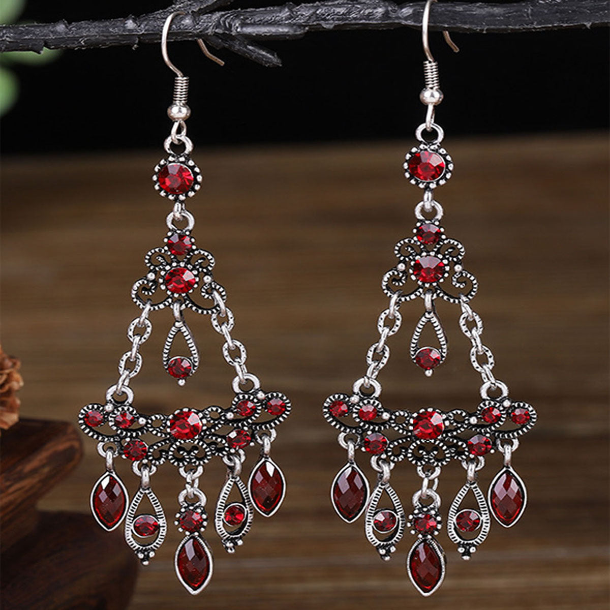 Chinese Style Bohemian Long Women's Earrings