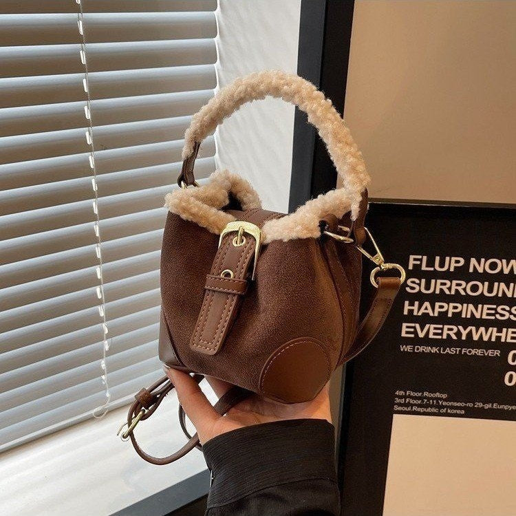 Versatile Plush Designer Bags