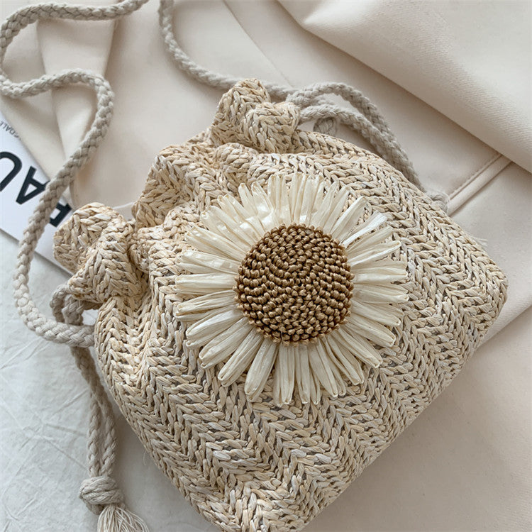 Woven Bucket Bag