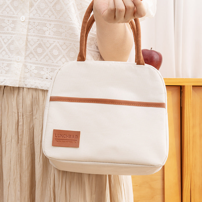 Stylish trendy thick waterproof lunch bag
