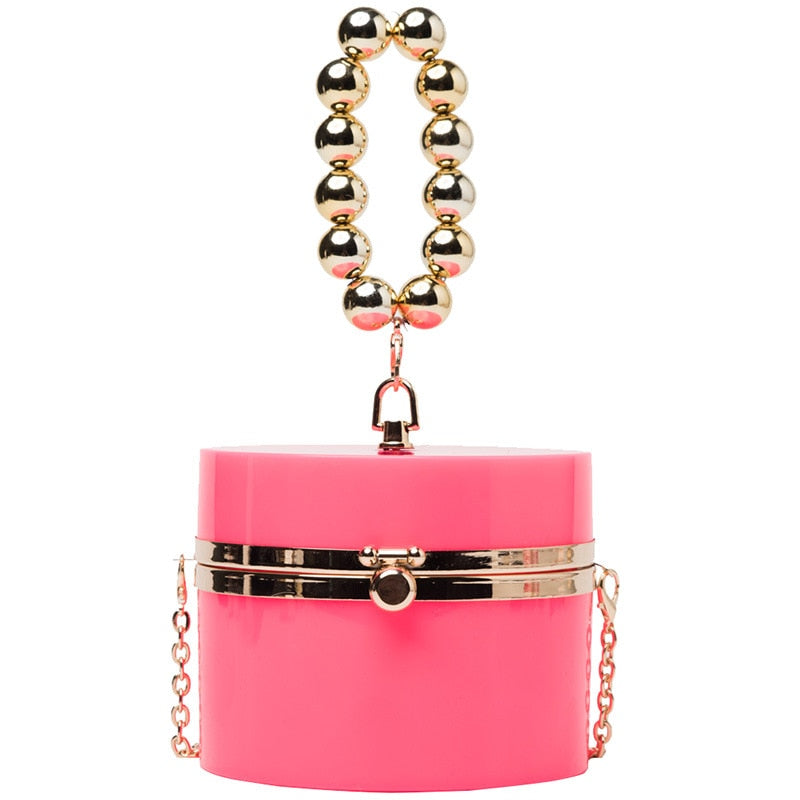 Diamond Acrylic Party Clutch