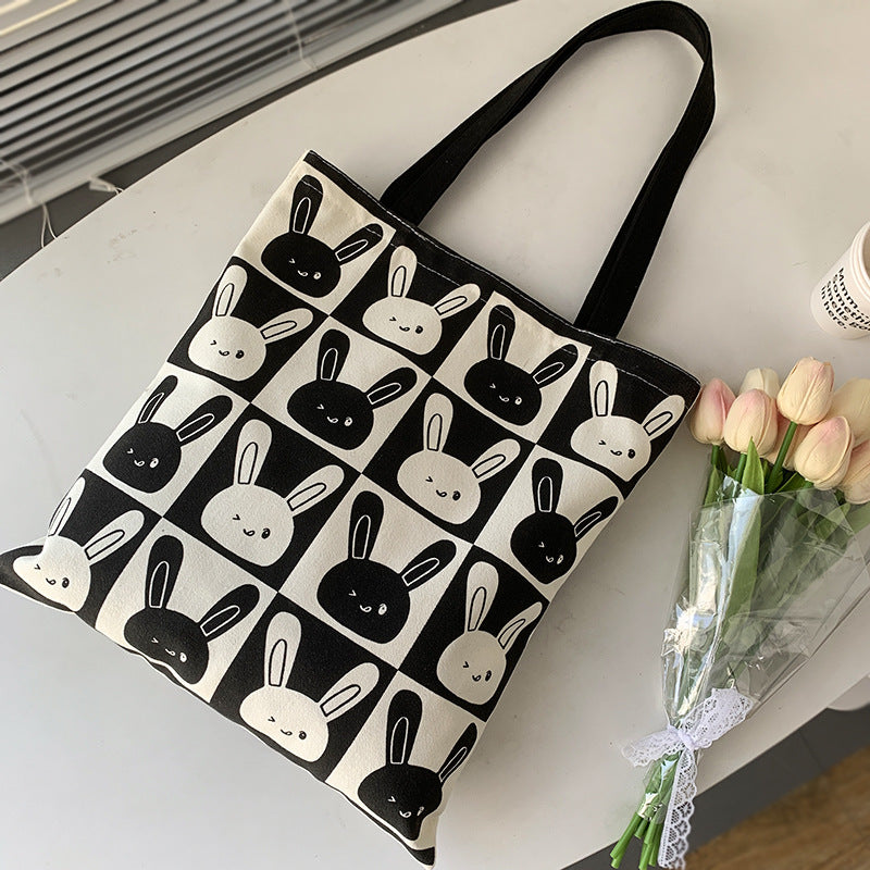 Cute Rabbit Canvas Bag