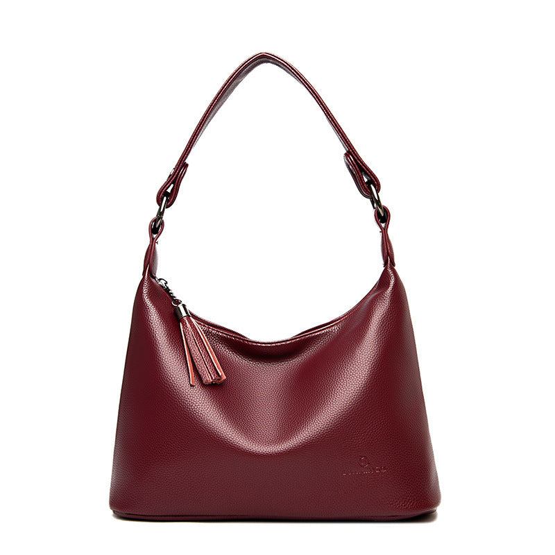 Leather Shoulder Underarm Bag