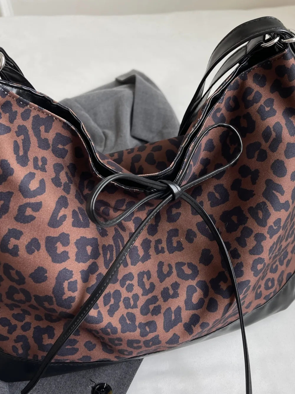 Mocha Wild Lace-Up Crossbody