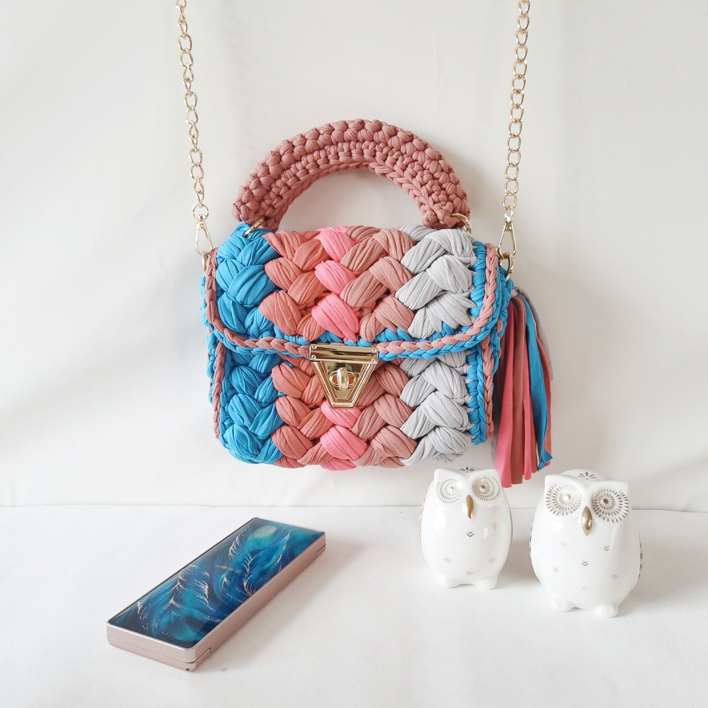 ColorPop Braided Street Bag