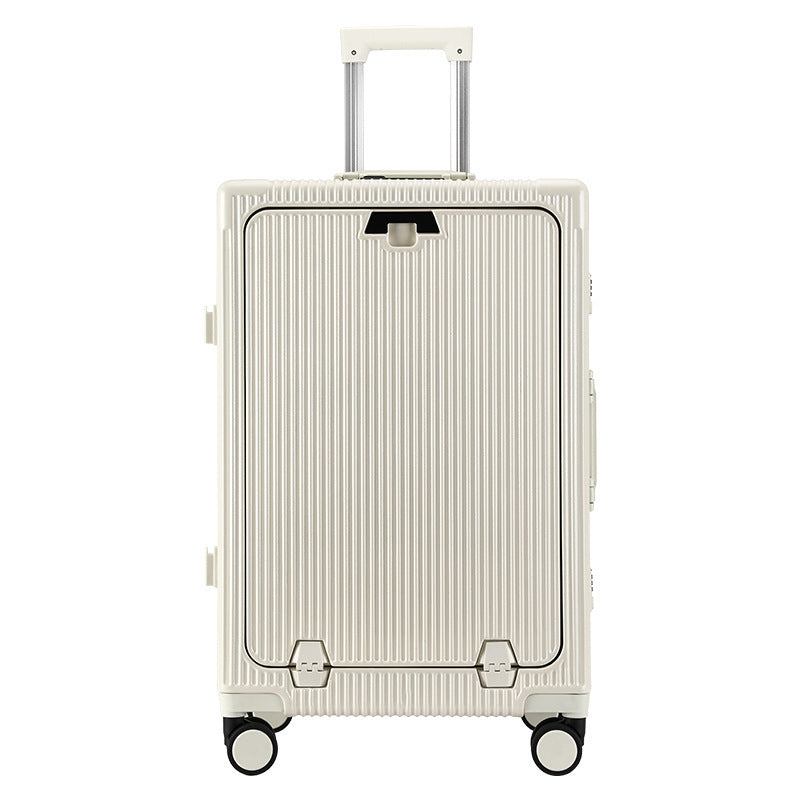 Trolley Aluminum Frame Front Opening Luggage