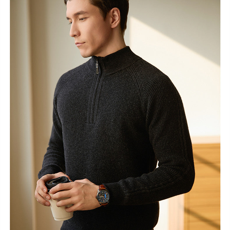 Pure Wool Sweater Winter New Casual Sweater