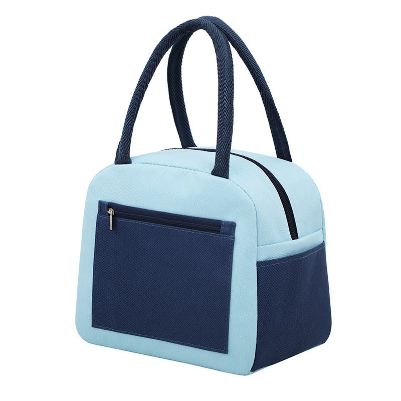 Large Capacity Portable Aluminum Foil Thickening Insulated Lunch Box Bag