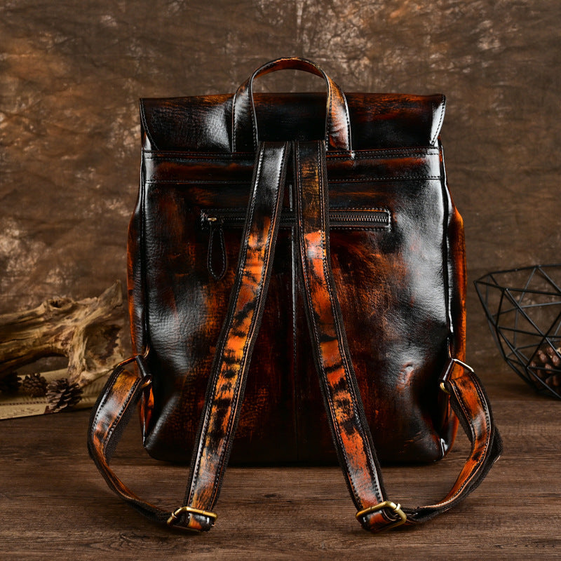 Orion Luxe Cowhide Backpack