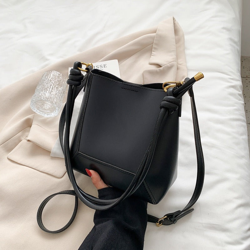 Retro Chic Bucket Bag