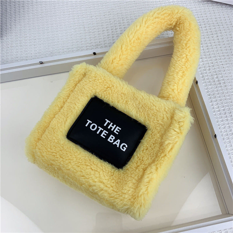 Mini Lamb Wool Tote