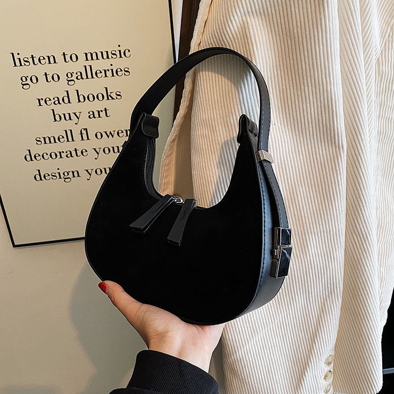 Bolsos de mano franceses de alta calidad, de estilo mate, para mujer.