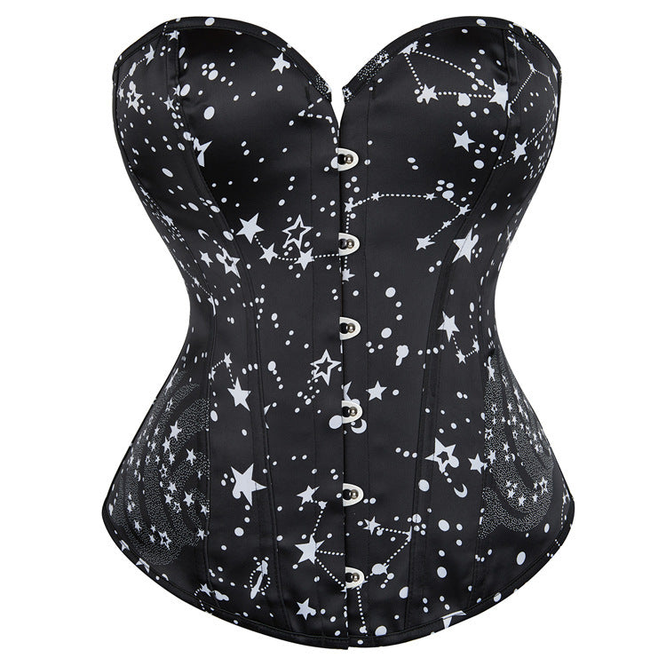 Damen One-Shoulder Shapewear Weste Mieder