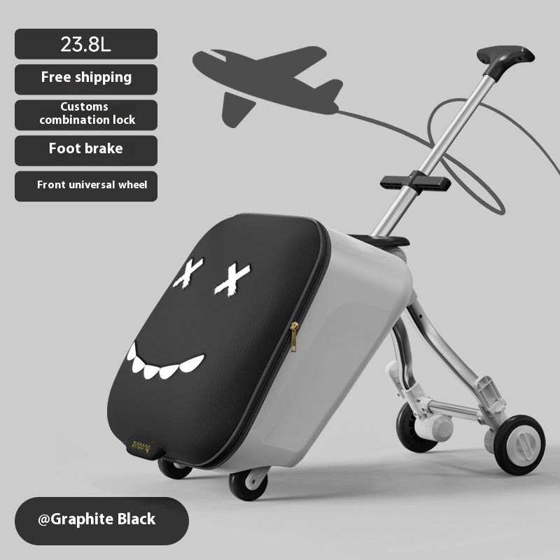 Children's Riding And Boarding Machine Trolley Case