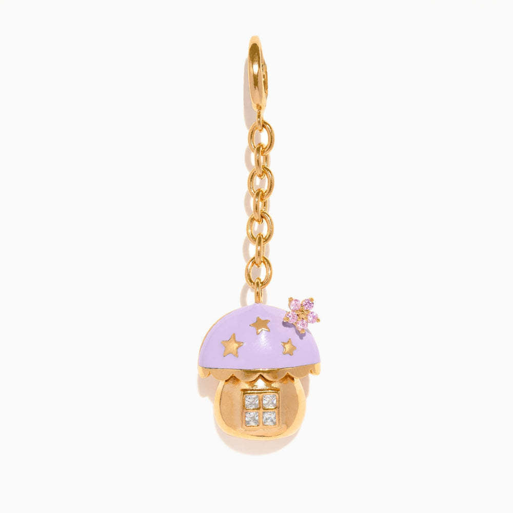 Sweet Girly Cherry Blossom Keychain Pendant Flower Tassel