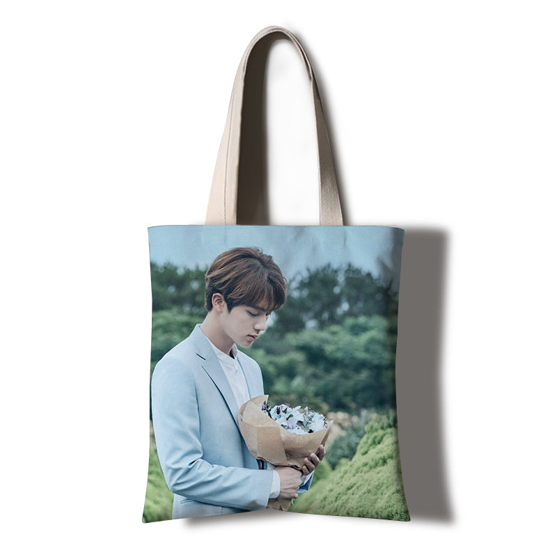 Handbag student letter art travel tutorial bag