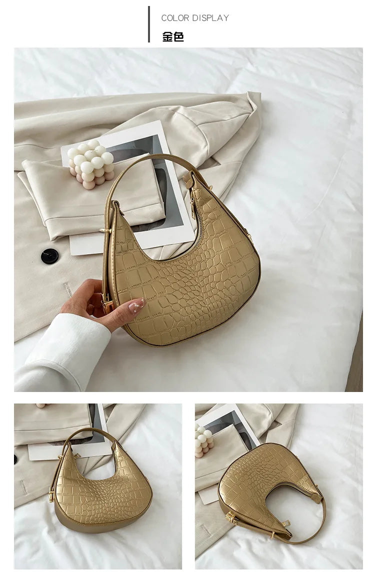 Alligator Pattern Hobo