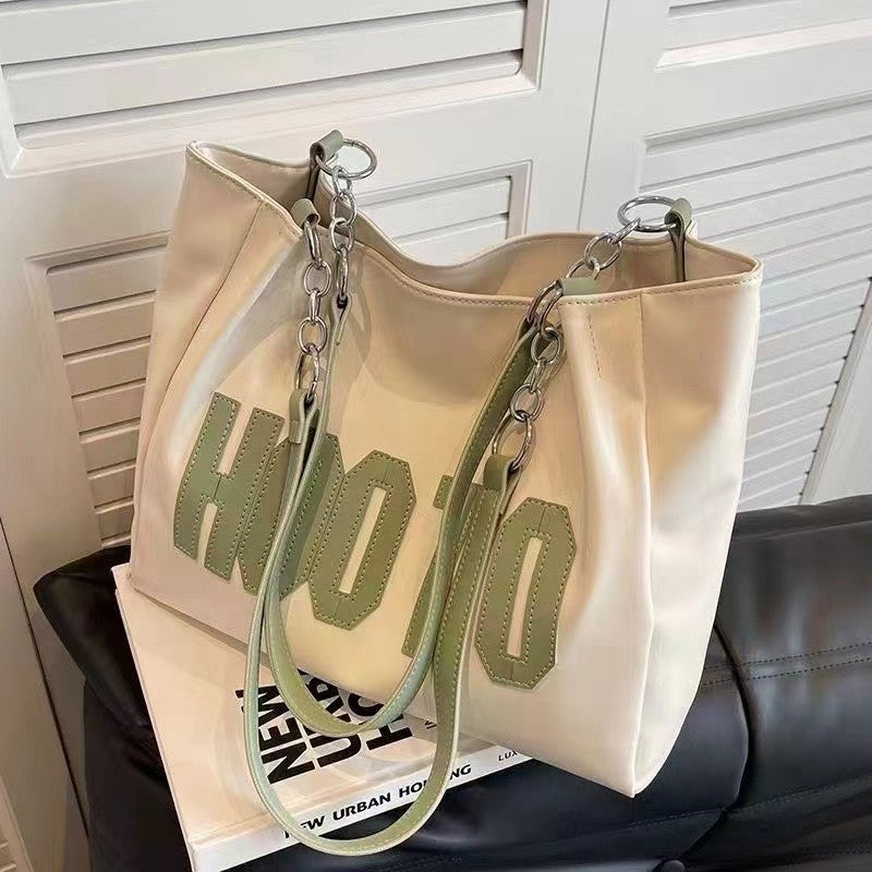 Scriptura Shoulder Tote