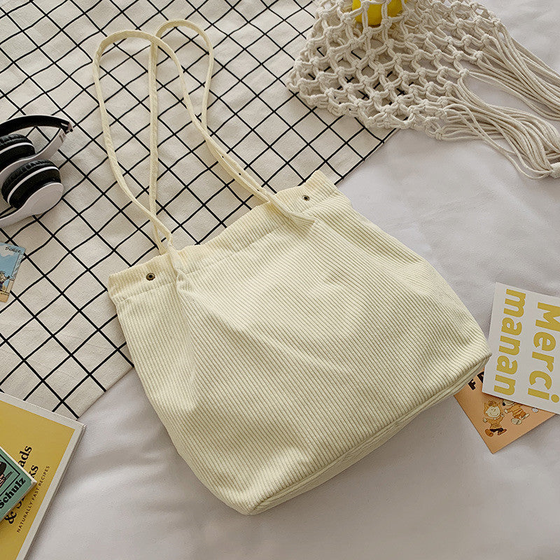 Cute Velvet Embroidery Bag