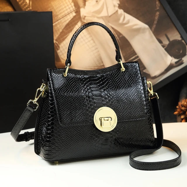 LuxeFlip Genuine Leather Bag
