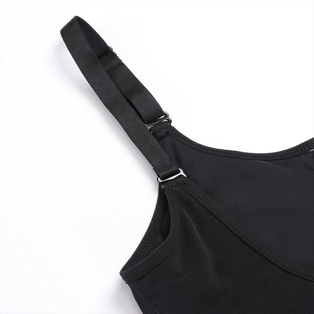 Stretch Mesh Shapewear Pants Zipper - BAGMODA