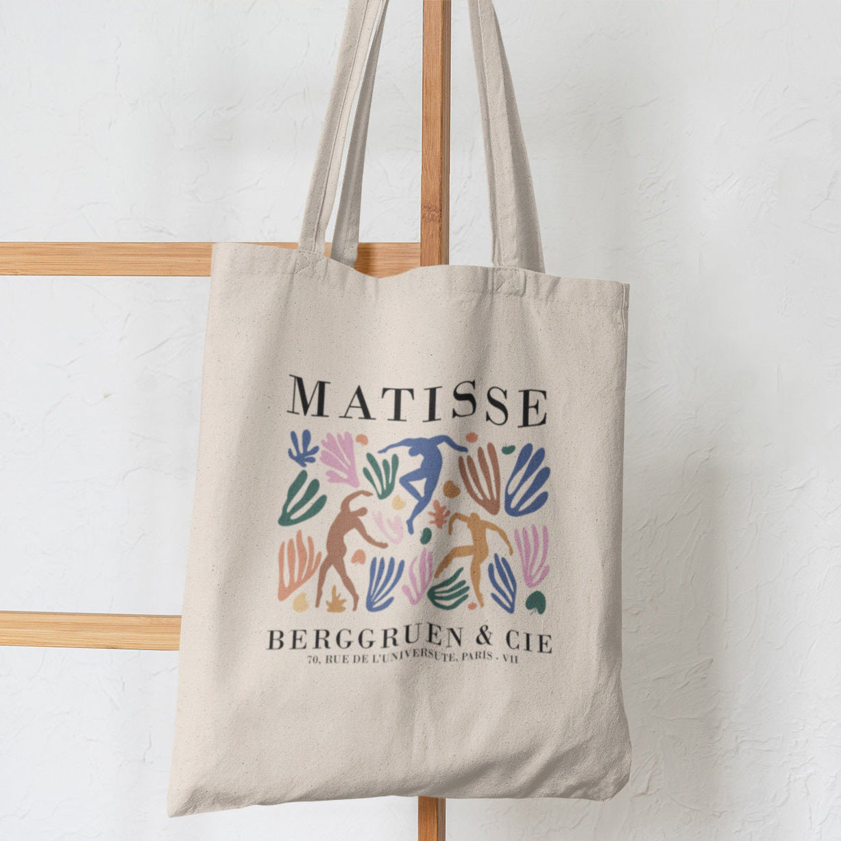 Butterfly Mushroom Printed Canvas Bag Shoulder Bag