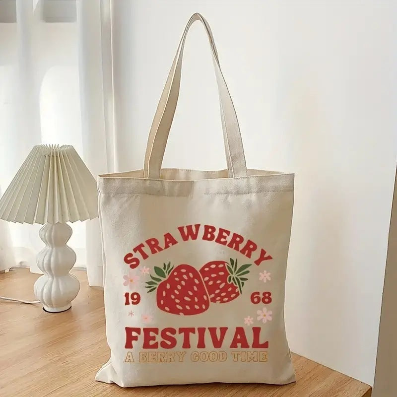 White Portable Single-shoulder Bag