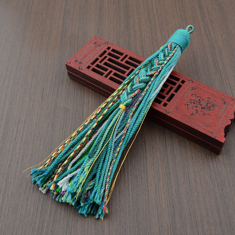 Cotton String Tassel Fringe Hand-woven Lanyard Accessories