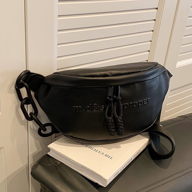 White Chest Crossbody Bag