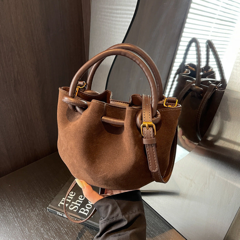 Frosted Elegance Crossbody Bag
