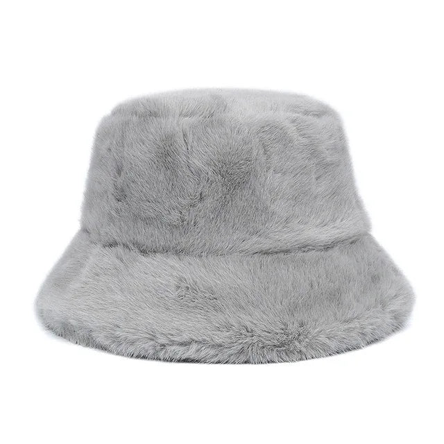 Panama Zebra Print Plush Velvet Hat