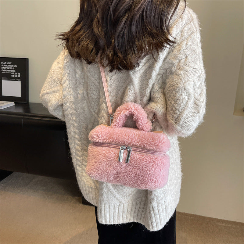 Lamb Wool Plush Bags