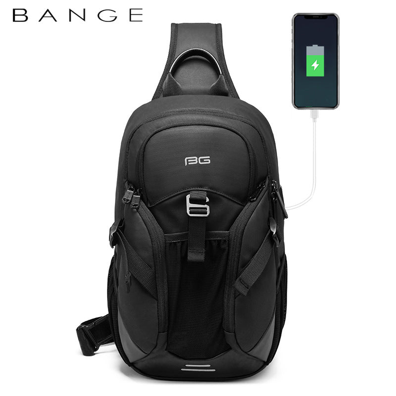 New Men's Summer Chest Bag