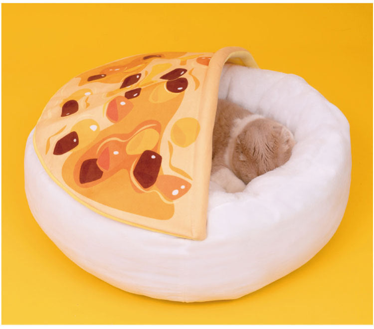 Removable Curry Rice Small Seal Pet Nest Mat