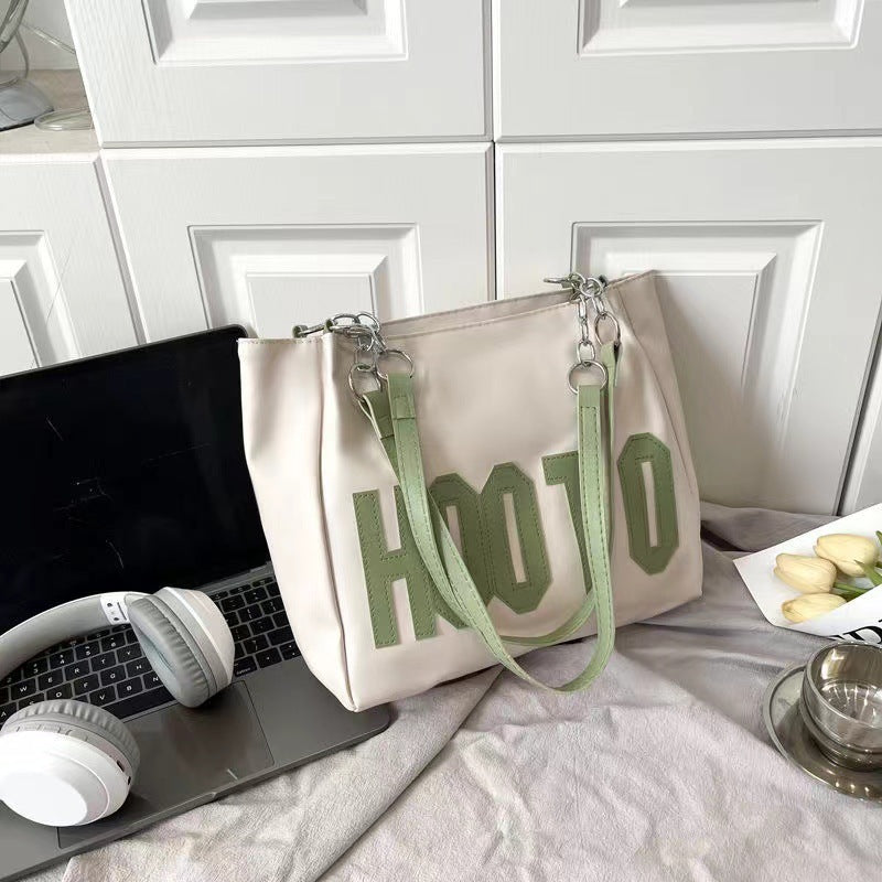 Scriptura Shoulder Tote
