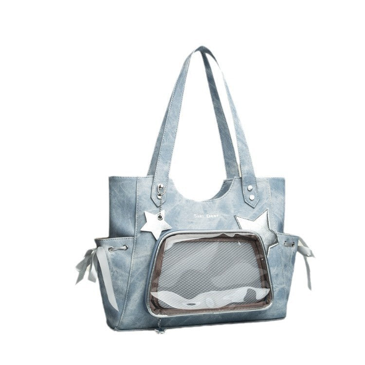 Clear Japanese-Style Tote Bag