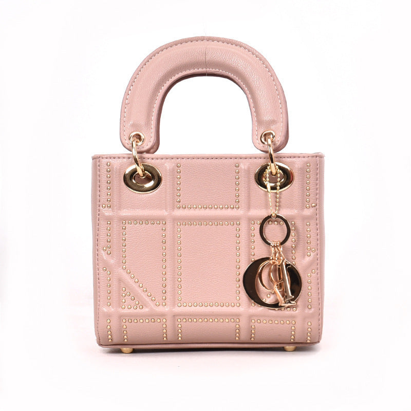 Dai Fei Bag Rivet Small Square Bag Small Xiangfeng Portable Shoulder Bag
