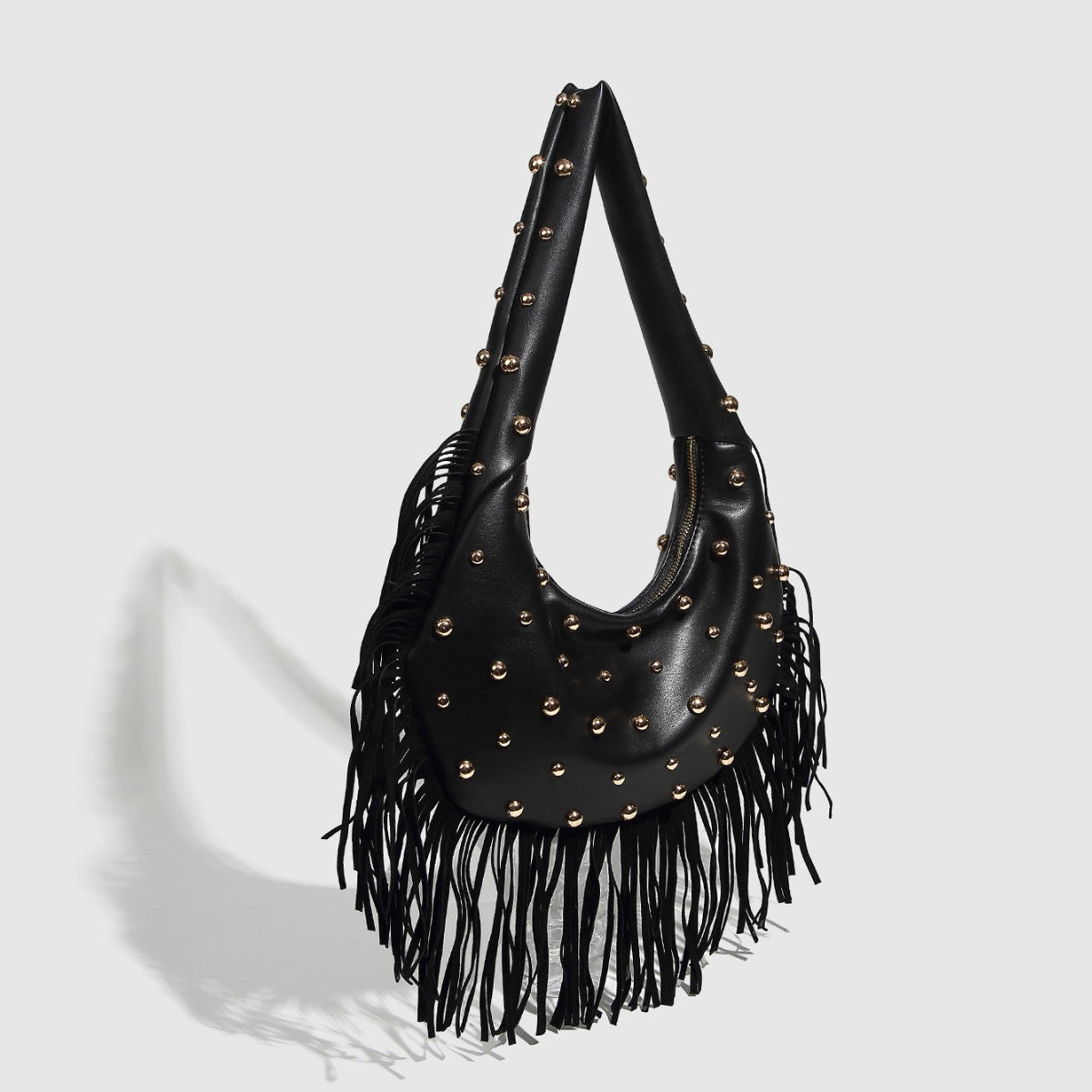 Retro personalisierte Quaste Schulter Handtasche