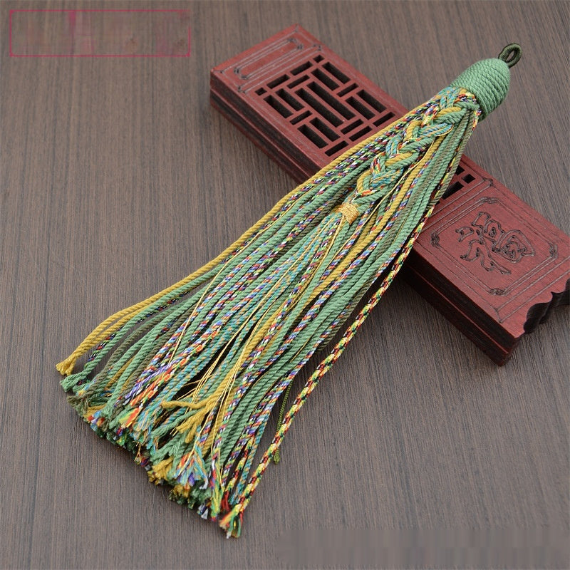 Cotton String Tassel Fringe Hand-woven Lanyard Accessories