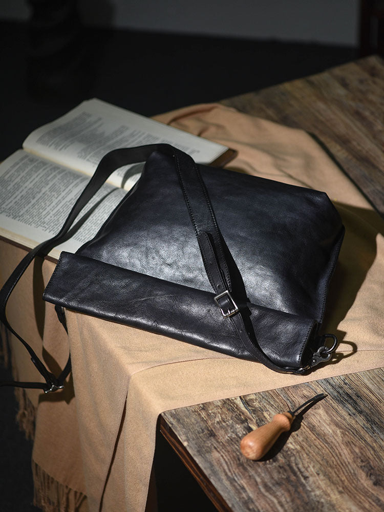 Vintage Tanned Leather Handmade