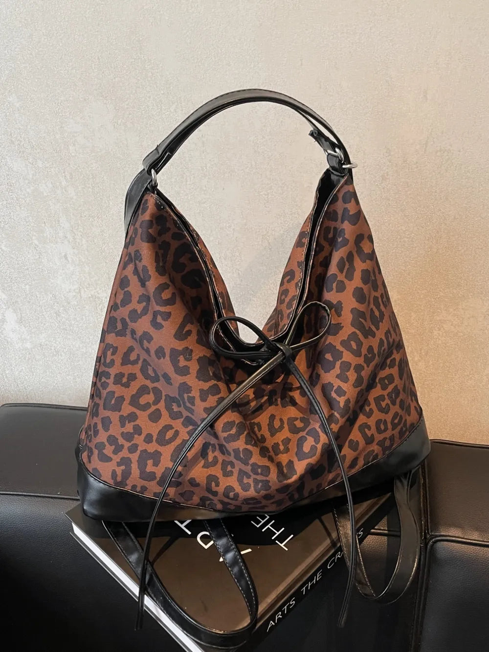 Mocha Wild Lace-Up Crossbody