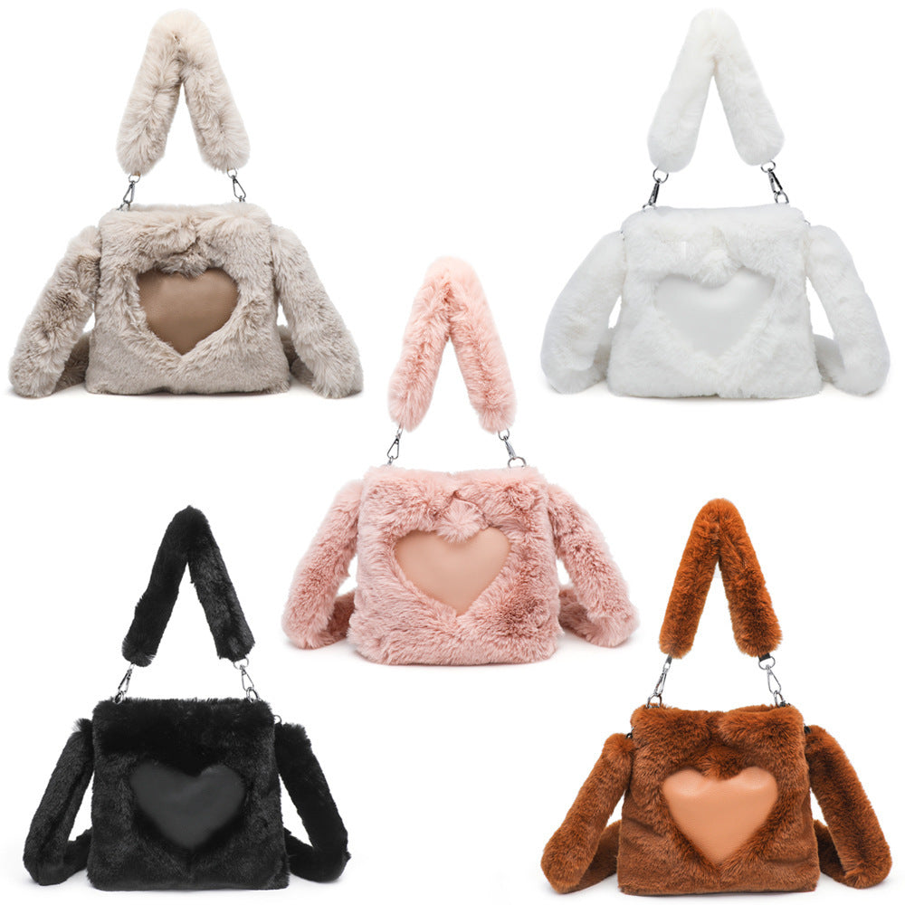 Aurora Fluff Top-Handle Bag